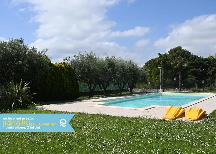 Viva3 - Numana, Ampio Trilocale In Con Piscina Numana