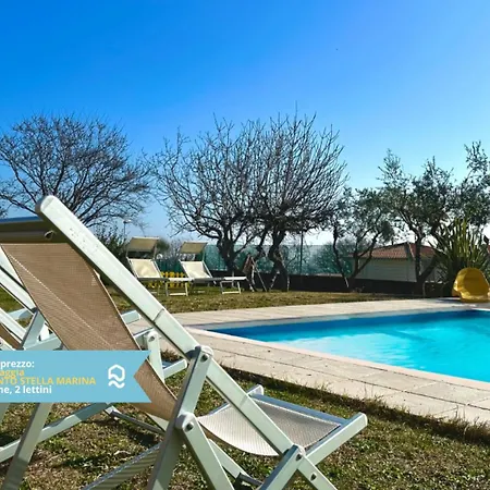 Viva3 - Numana, Ampio Trilocale In Con Piscina Apartman Numana